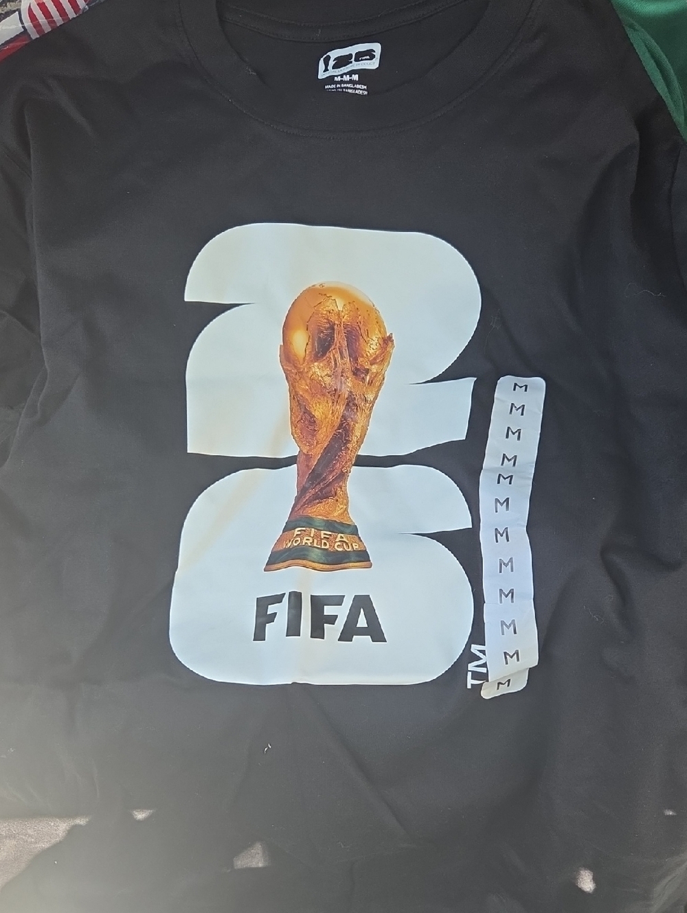 FIFA Black Short Sleeve Graphic Tee